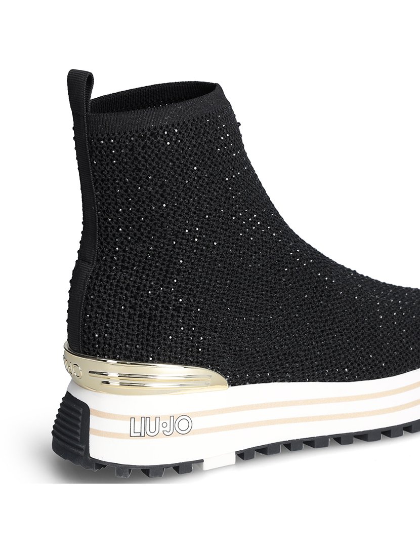 Ténis Cano Alto Senhora Preto