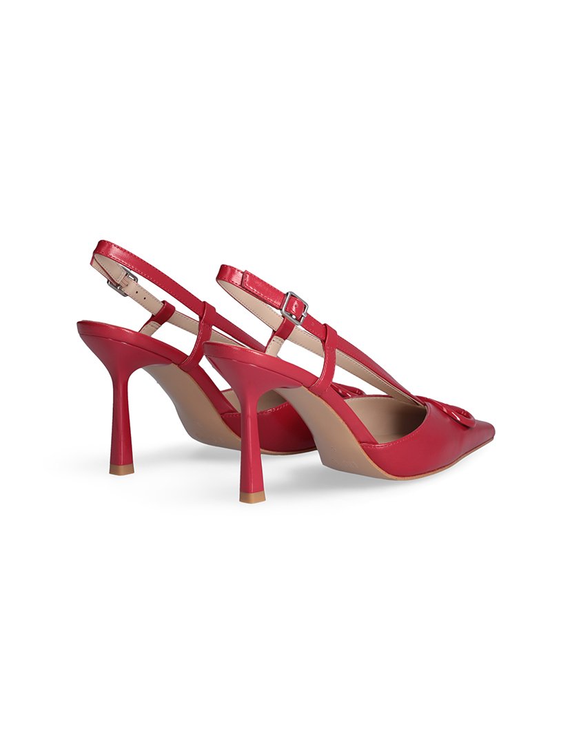 Sapatos com Salto Senhora Vermelho