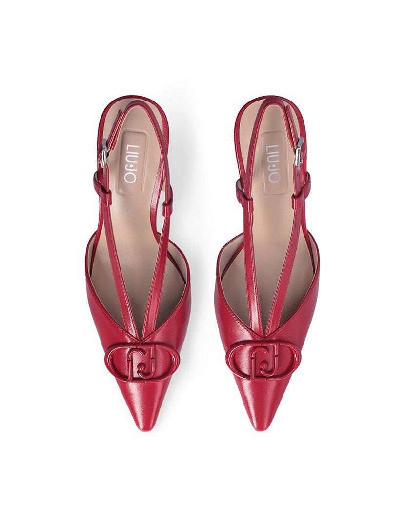 Sapatos com Salto Senhora Vermelho