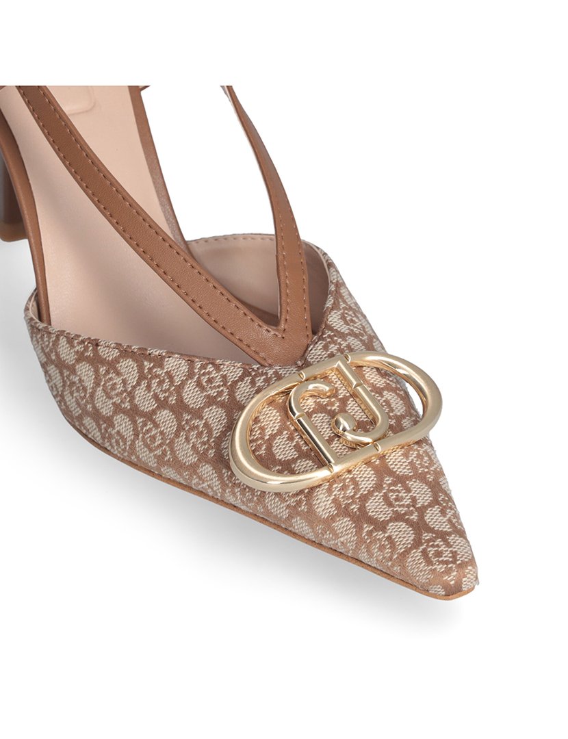 Sapatos com Salto Senhora Castanho