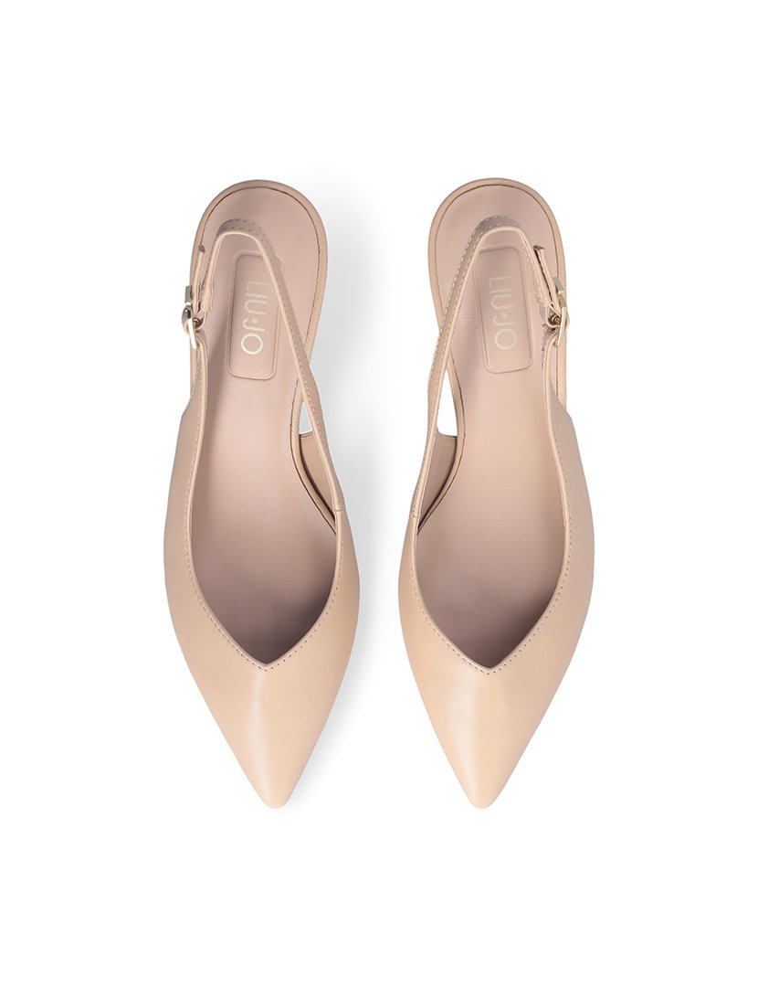 Sapatos com Salto Senhora Bege