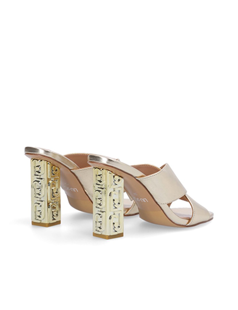 Sandálias com Salto Senhora Dourado