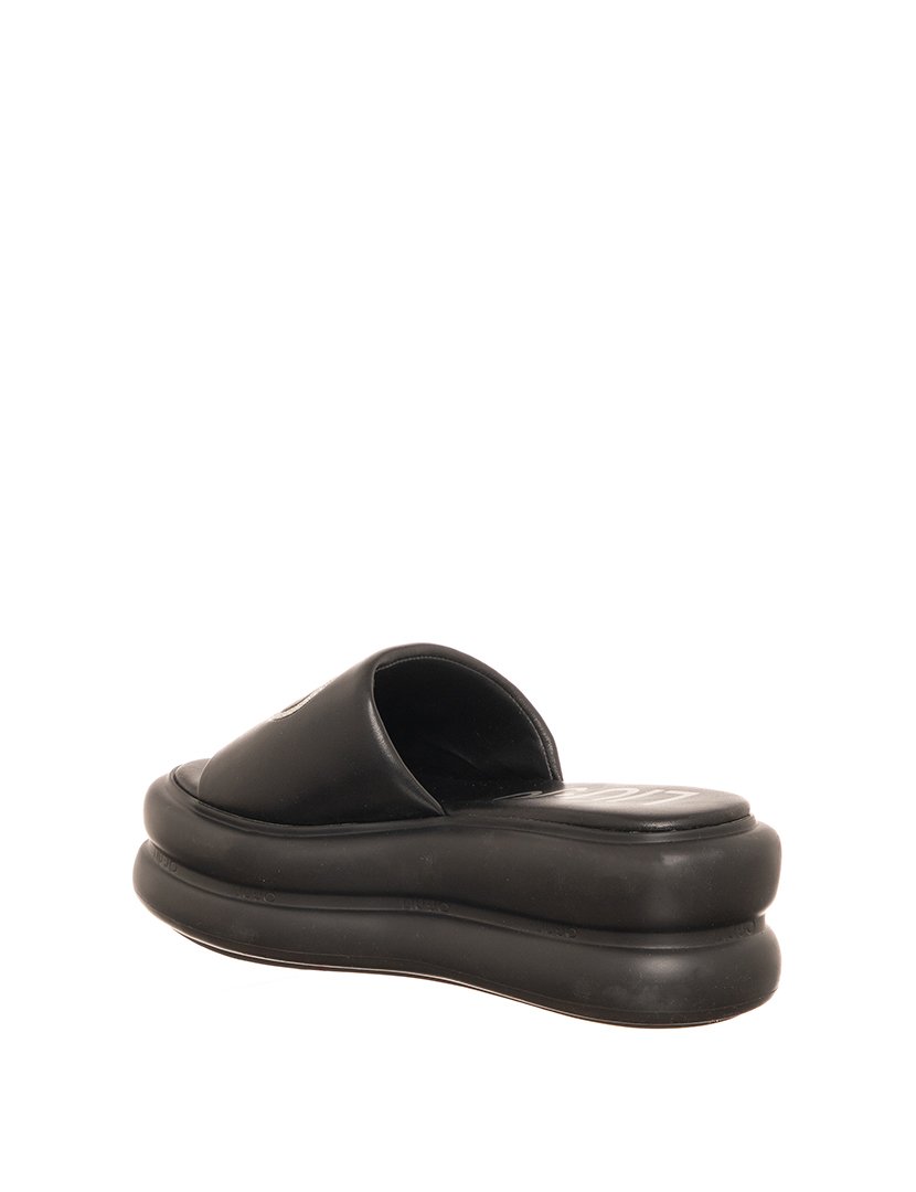 Chinelos com Plataforma Senhora Preto