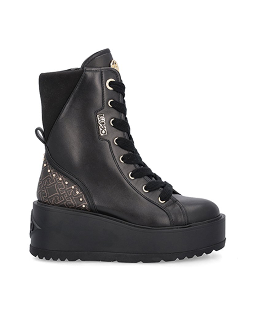 Botins com Plataforma Senhora Preto