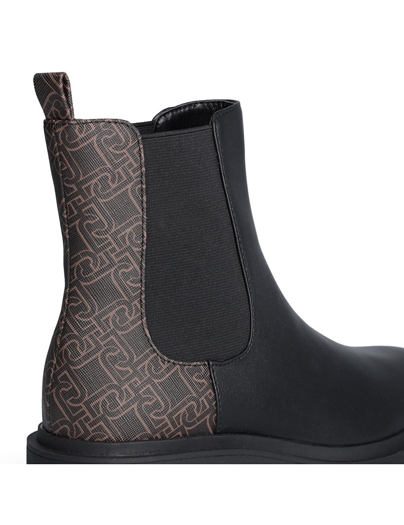 Botins Senhora Preto e Castanho