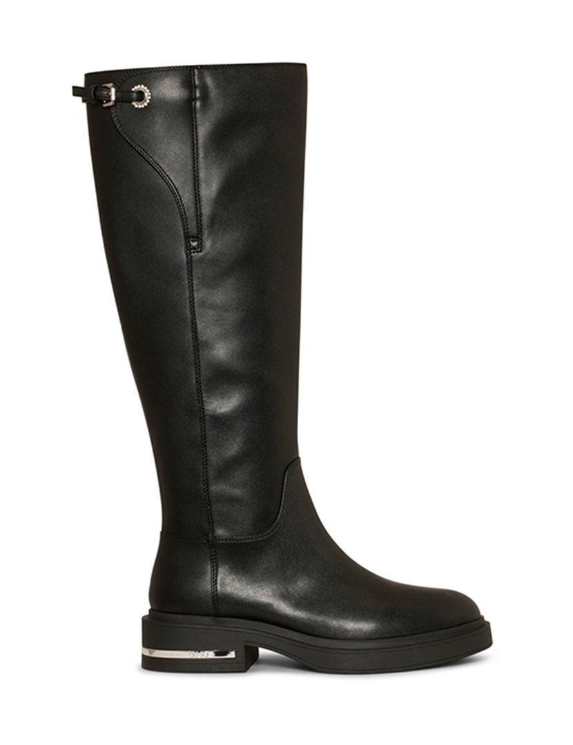 Botas Cano Alto Senhora Preto
