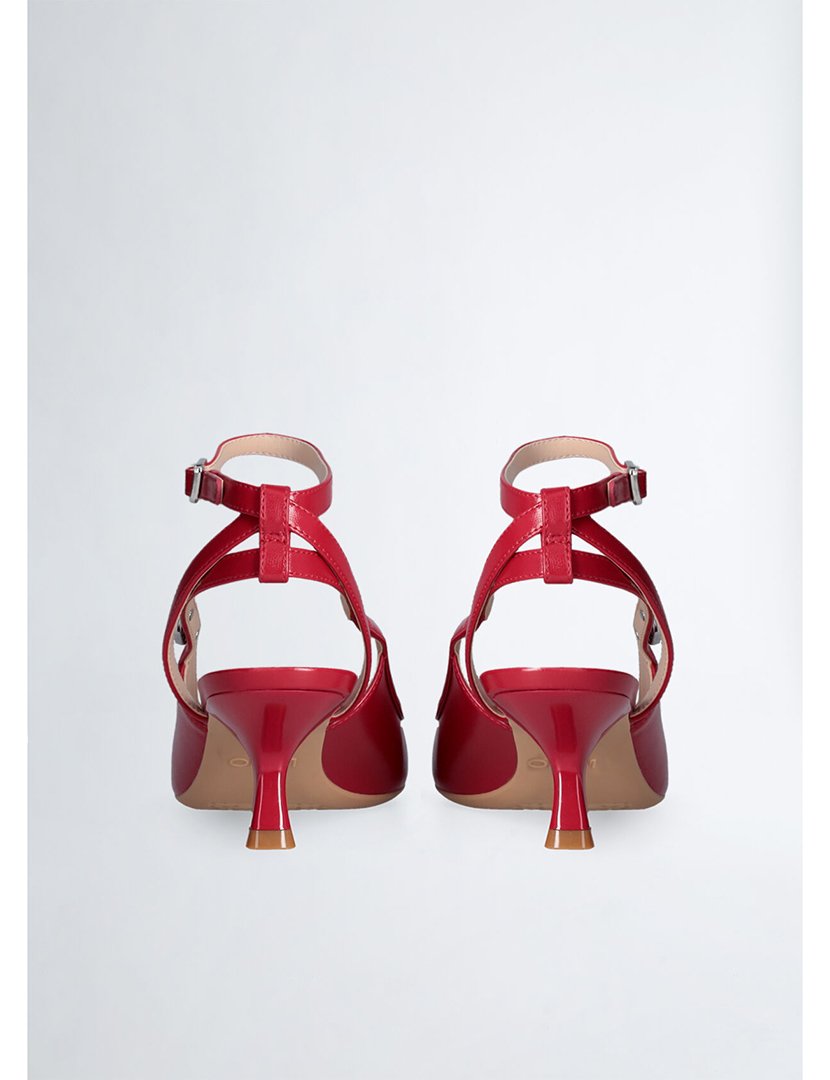 Sapatos com Salto Senhora Vermelho