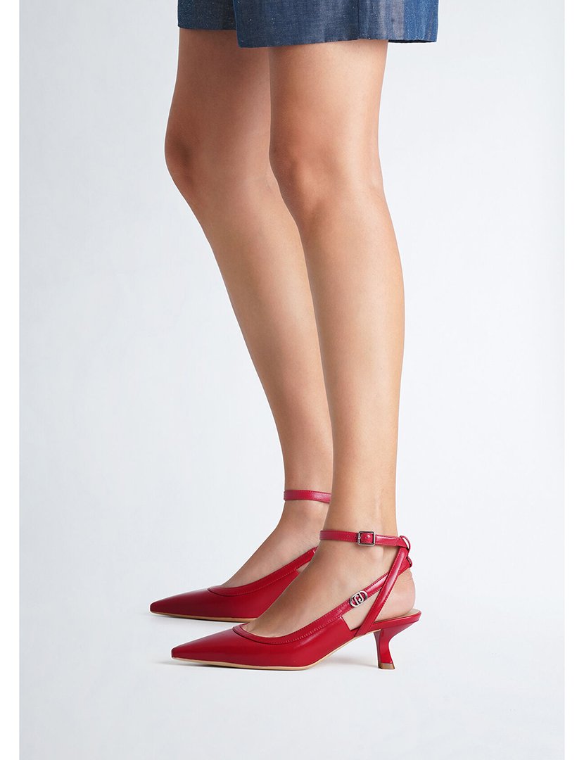 Sapatos com Salto Senhora Vermelho