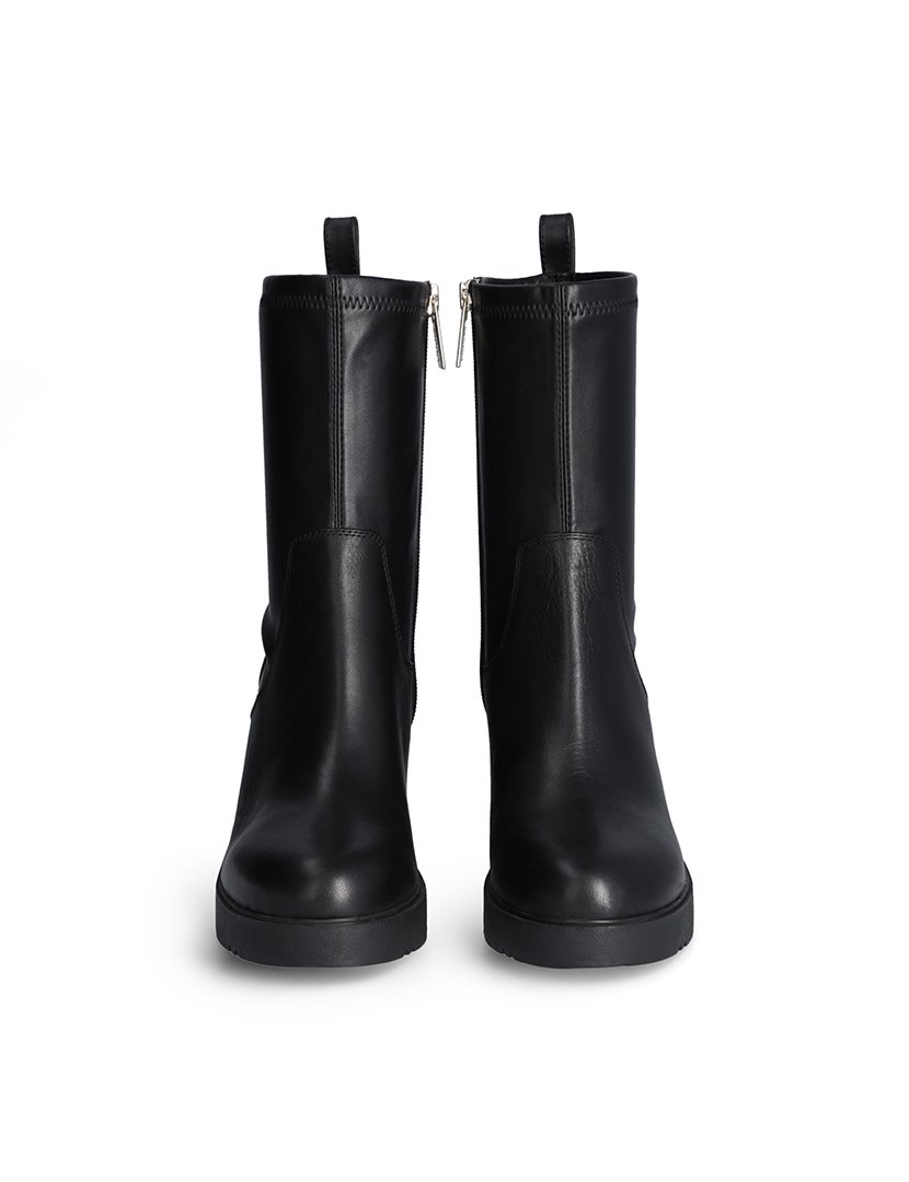 Botins com Salto Senhora Preto