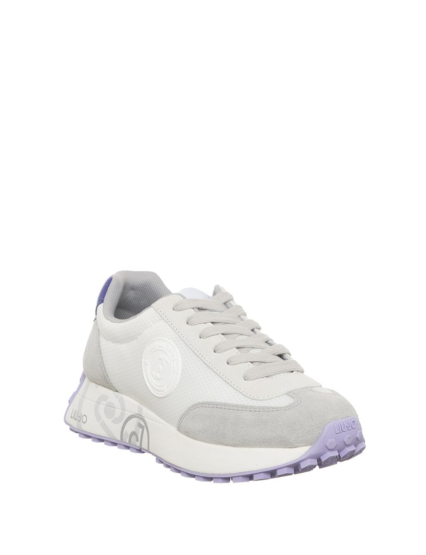 Ténis Senhora Branco e Roxo