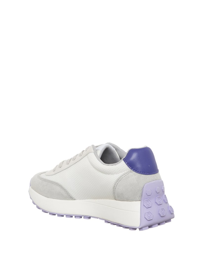 Ténis Senhora Branco e Roxo