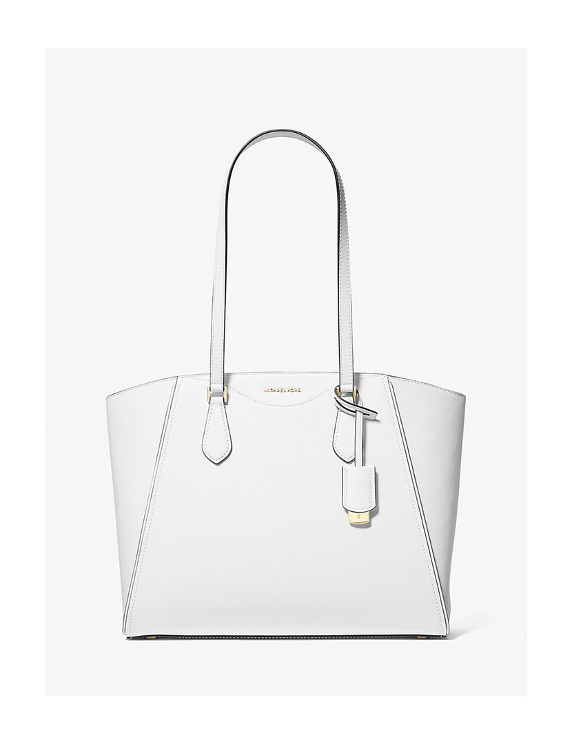 Taryn Large Tote Bag Optic-White