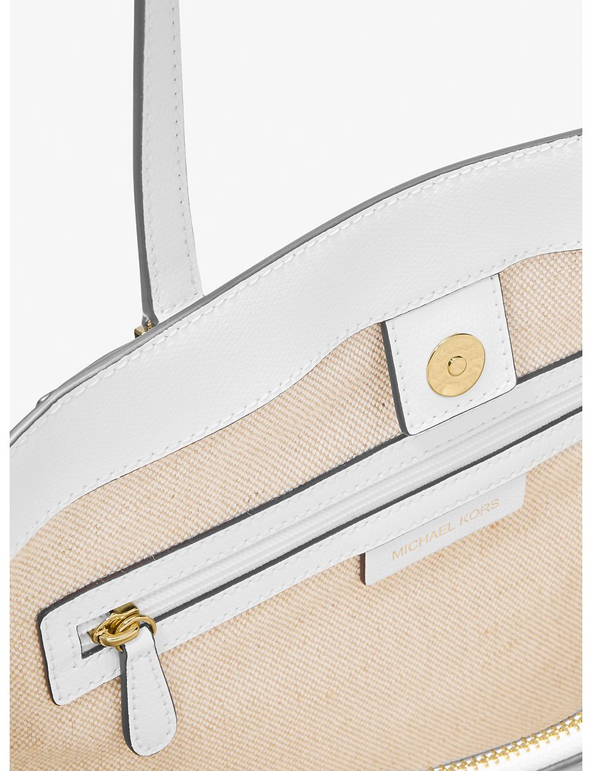 Taryn Large Tote Bag Optic-White