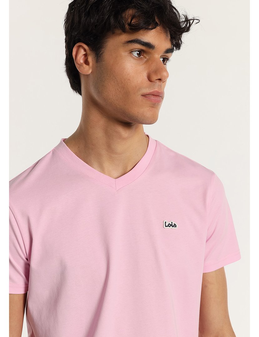 T-Shirt Homem Rosa