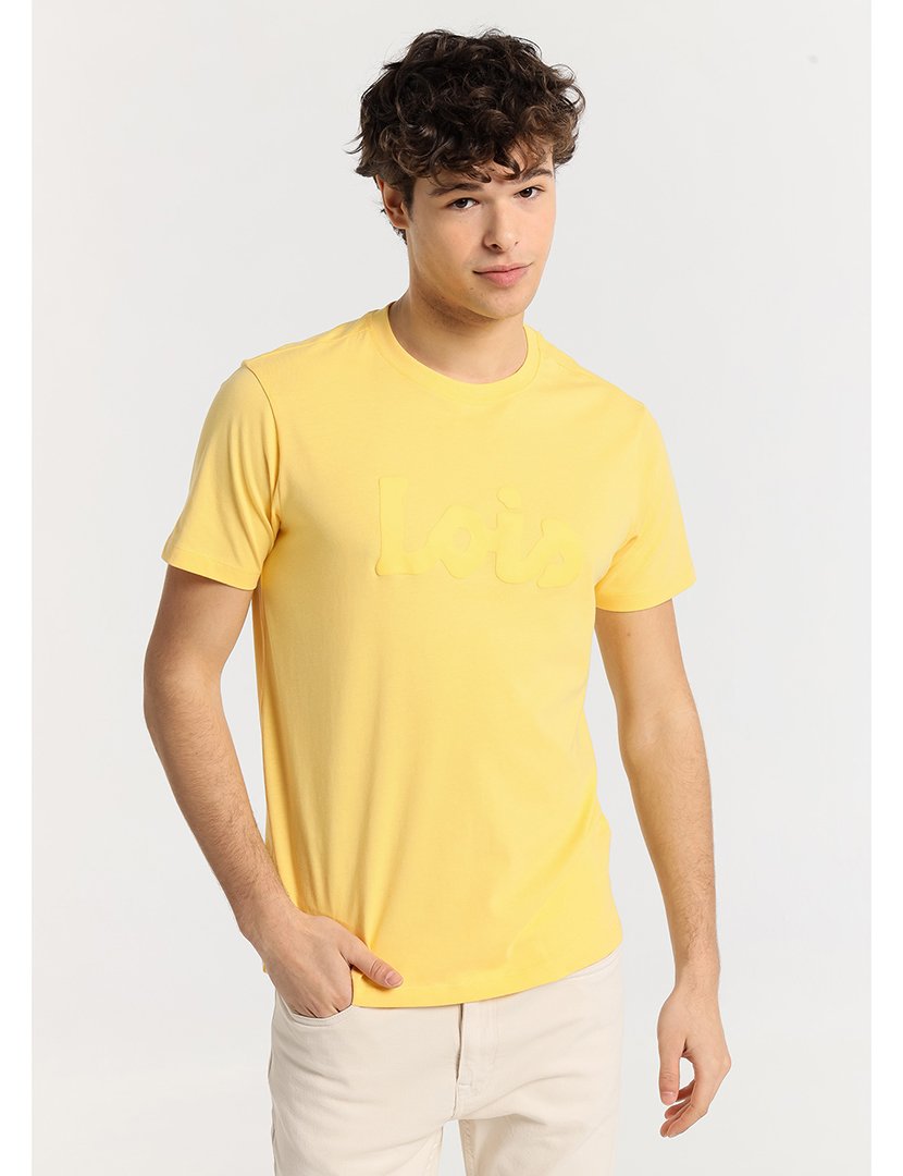 T-Shirt Homem Amarelo