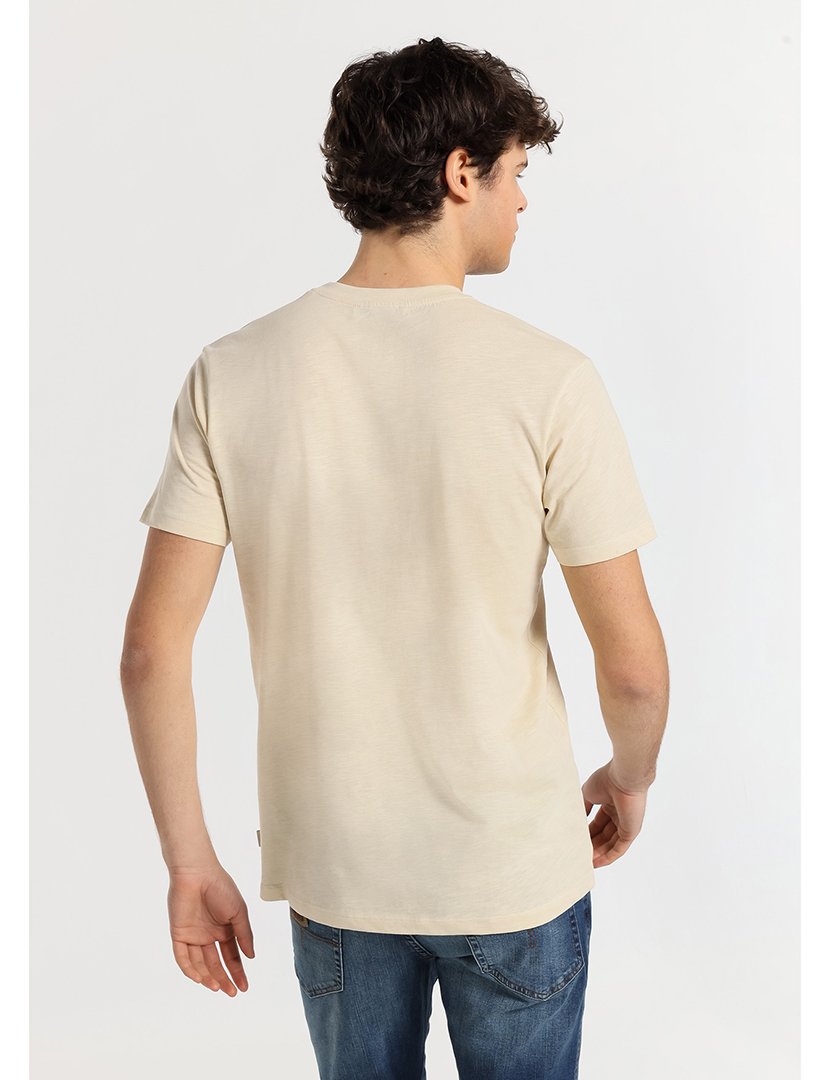 T-Shirt Homem Bege