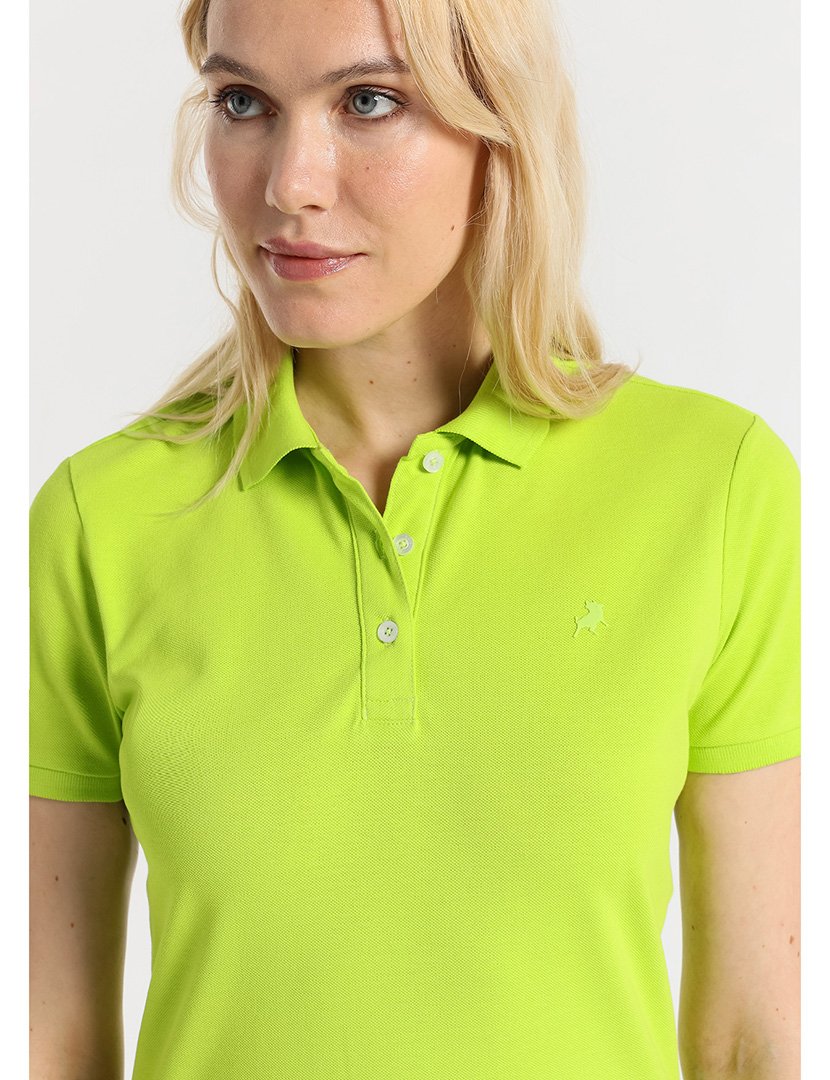 Pólo Senhora Slim Fit Verde