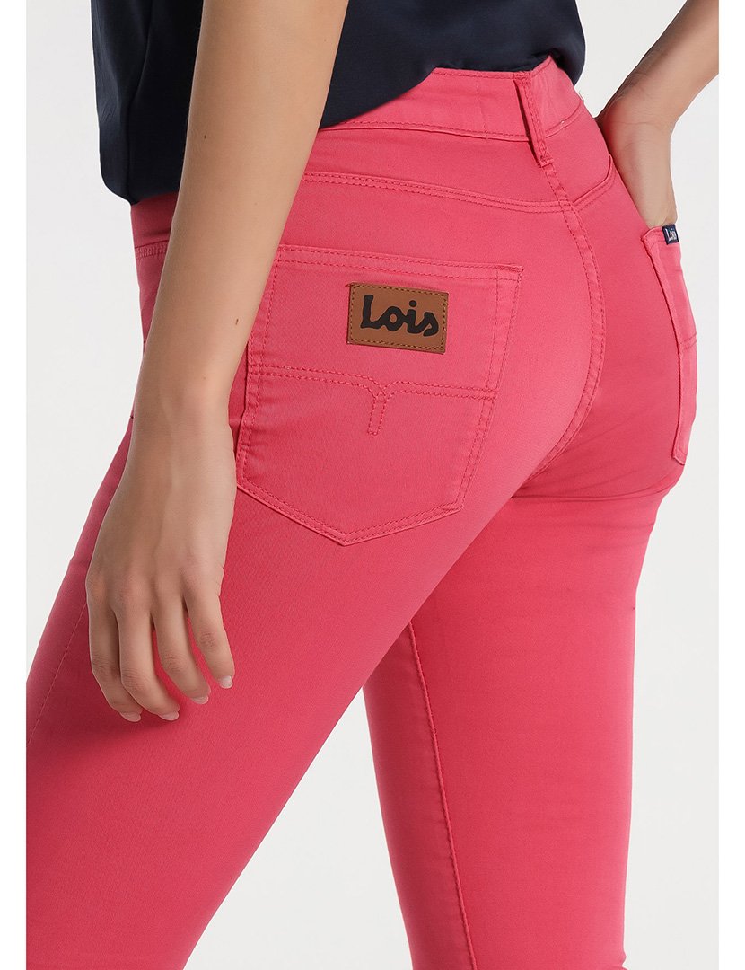Calças Senhora Skinny Fit Rosa