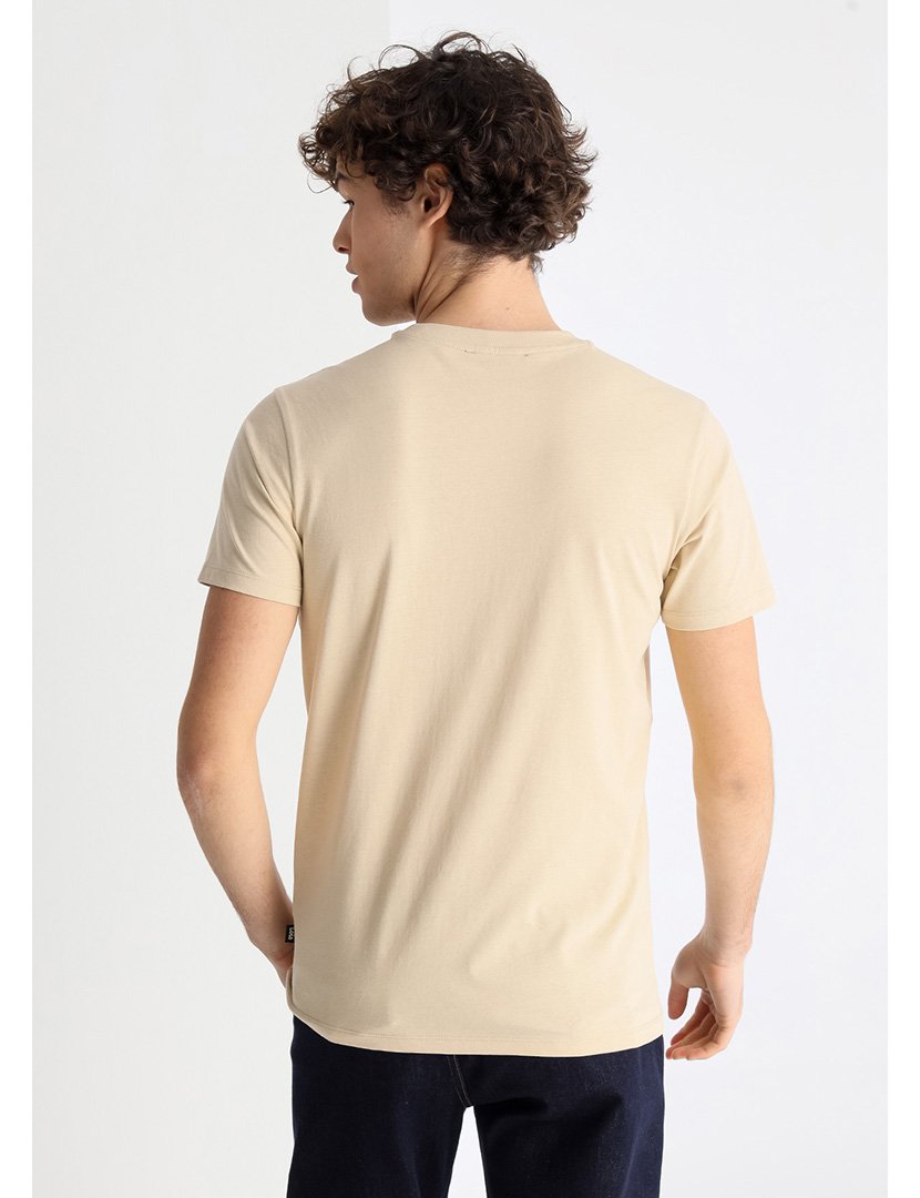 T-Shirt Homem Castanho