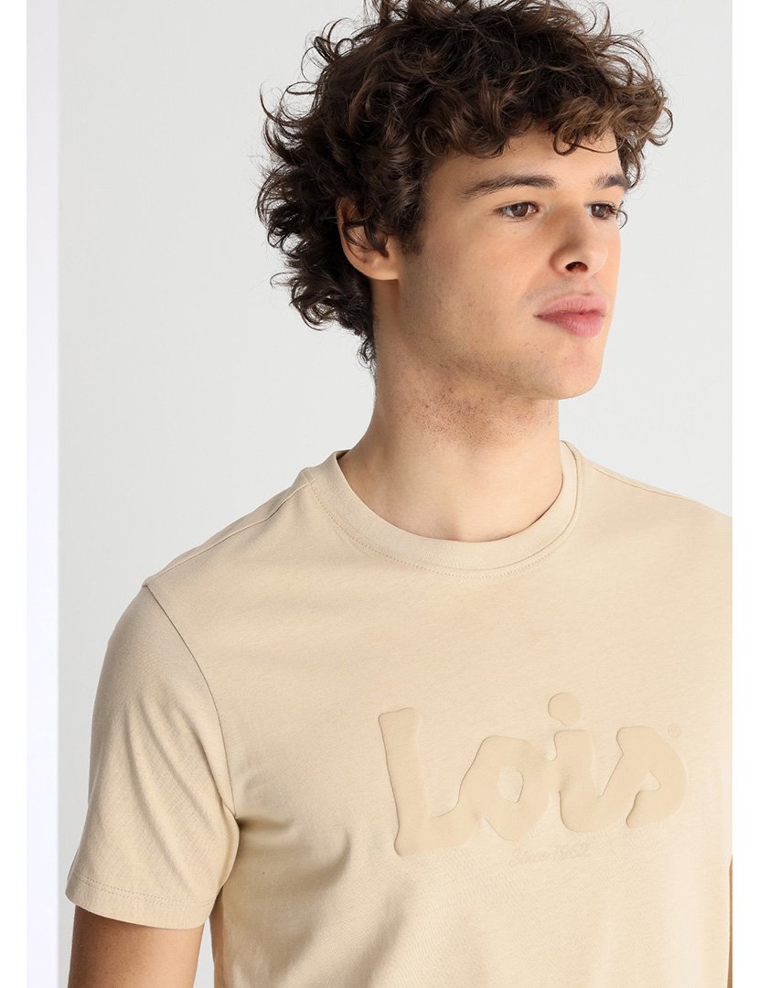 T-Shirt Homem Castanho