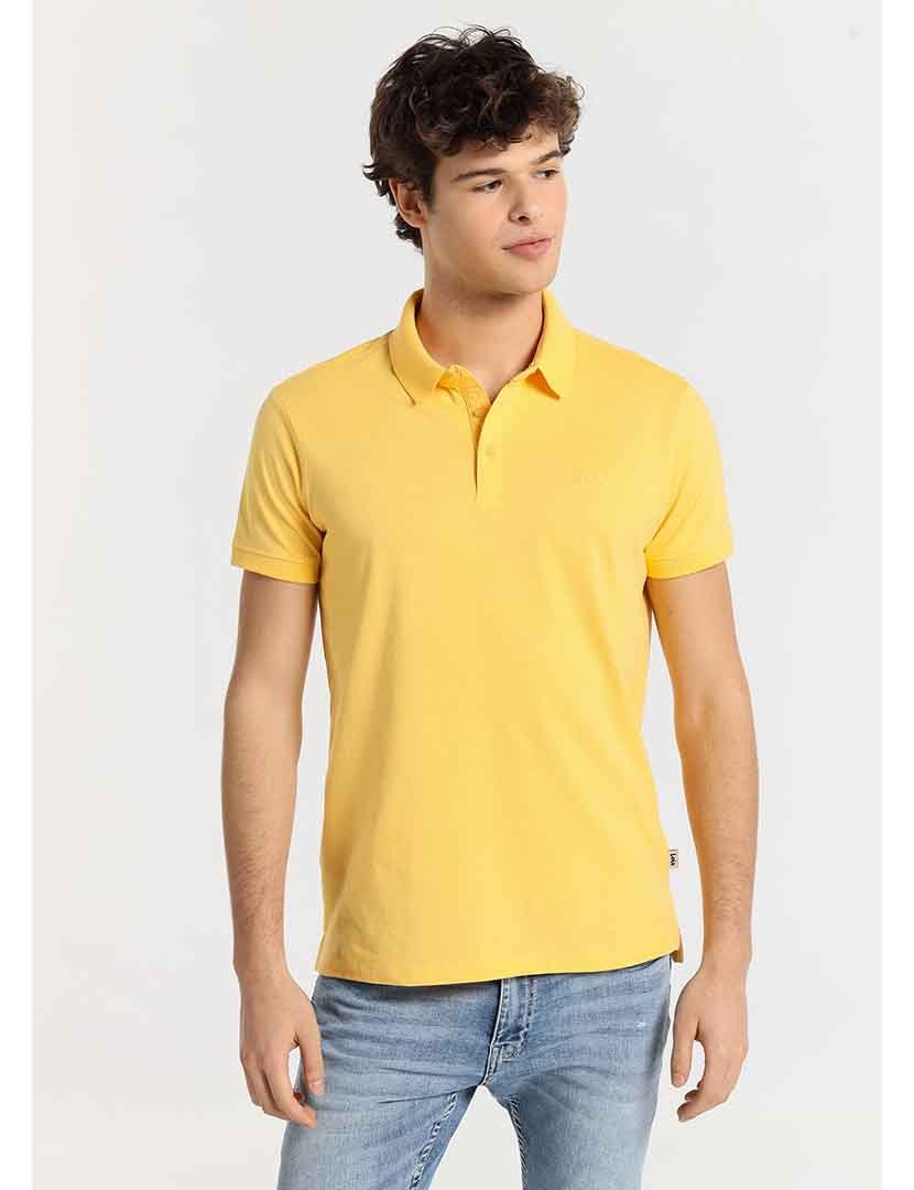 Pólo Homem Amarelo