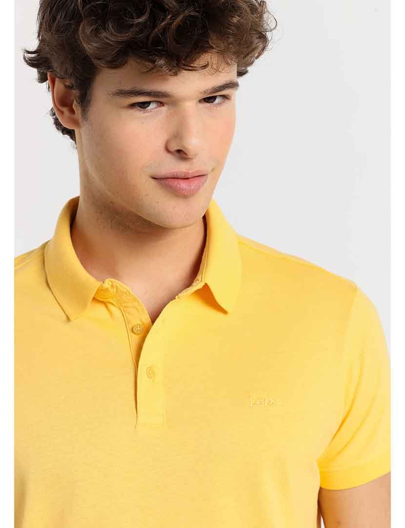 Pólo Homem Amarelo