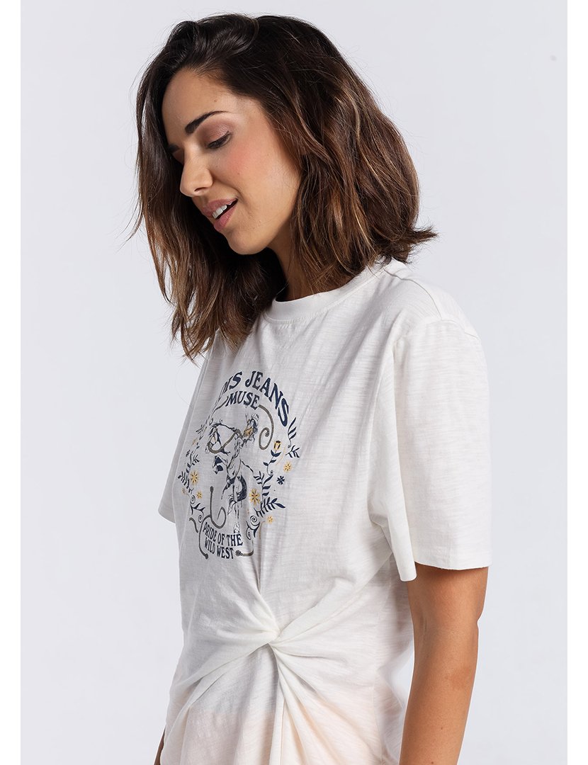 T-Shirt Senhora Bege