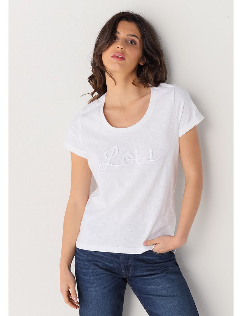T-Shirt Senhora Branco