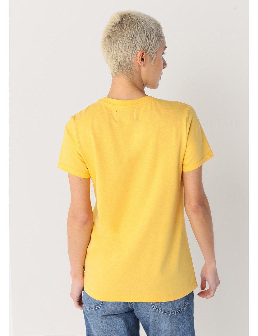 T-Shirt Senhora Amarelo