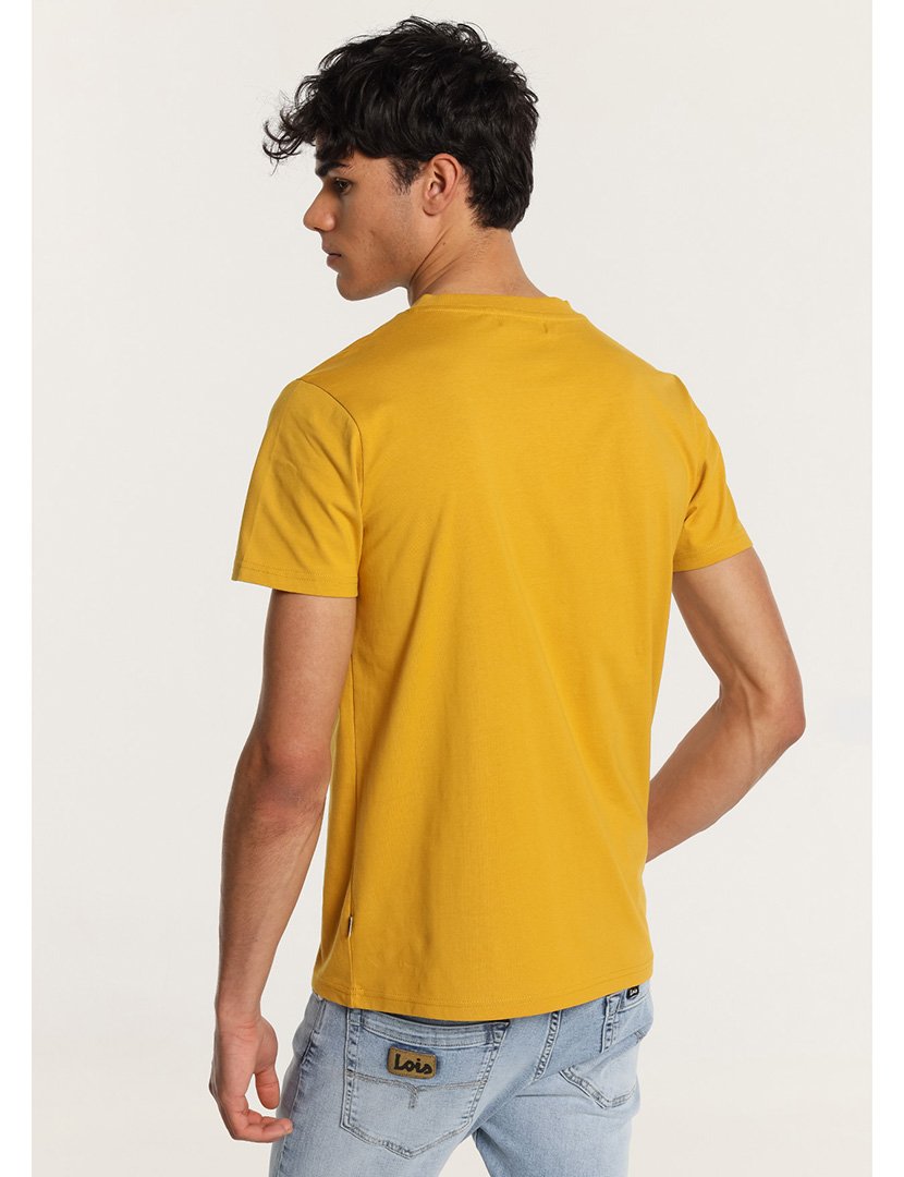 T-Shirt Homem Amarelo