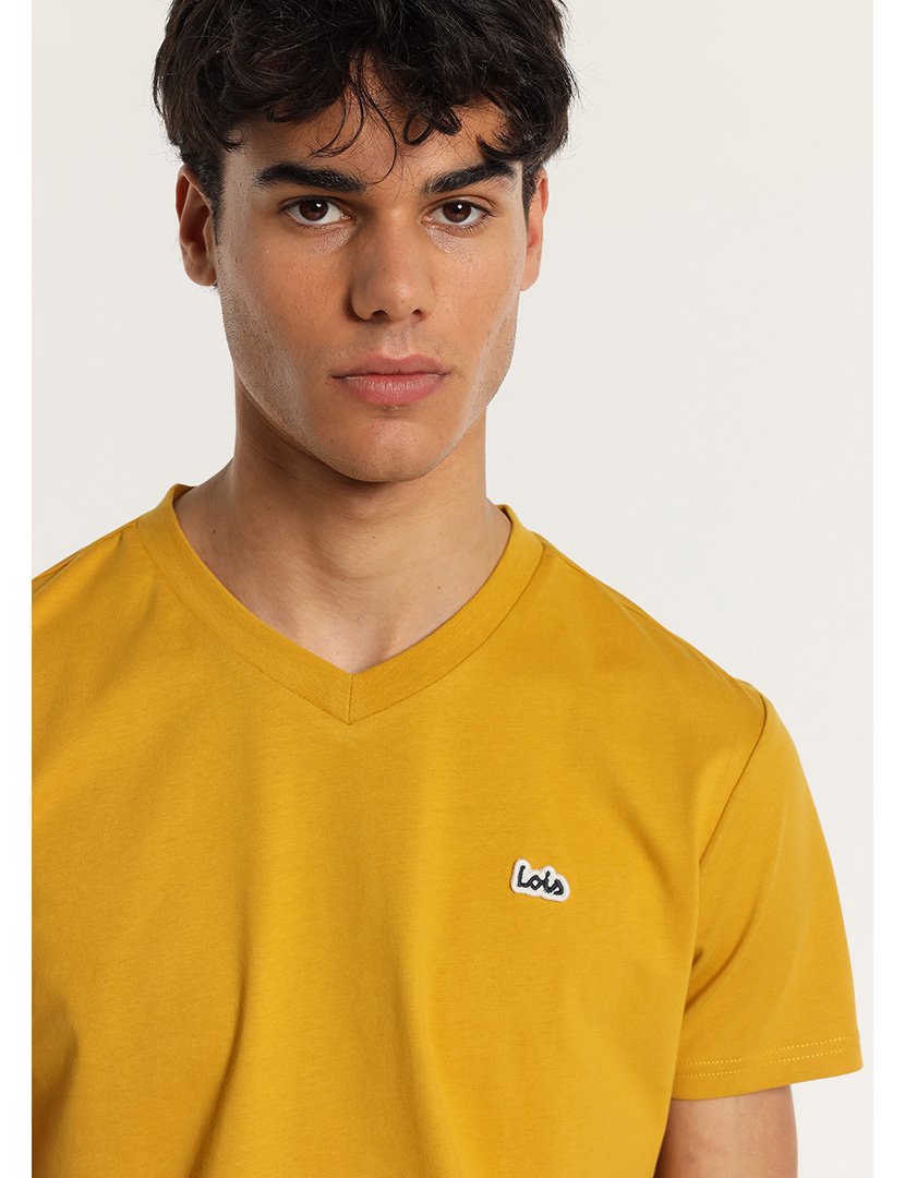 T-Shirt Homem Amarelo