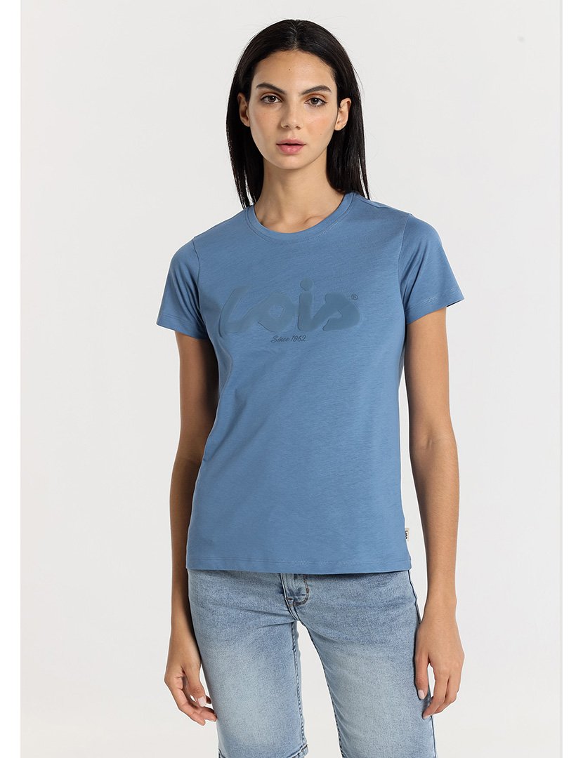 T-Shirt Senhora Azul