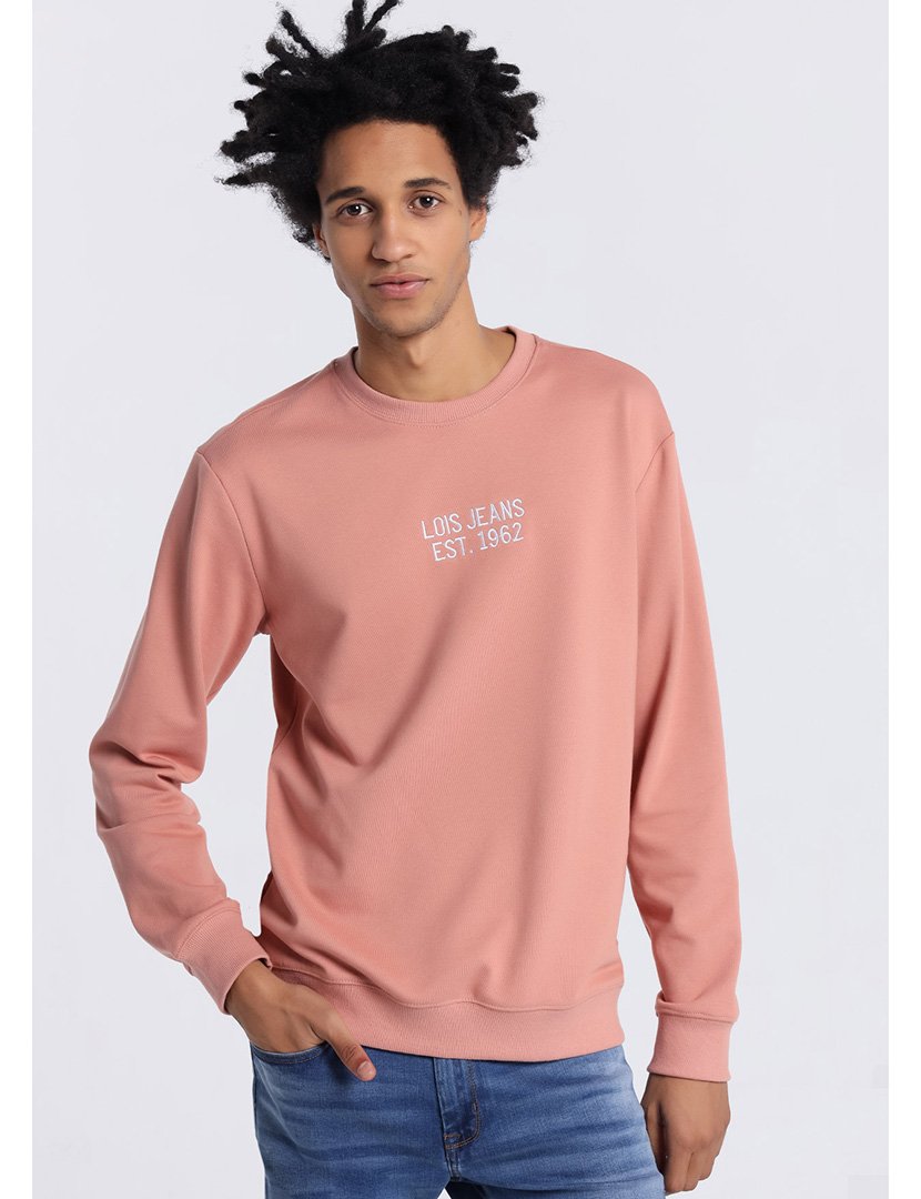 Sweatshirt Homem Rosa