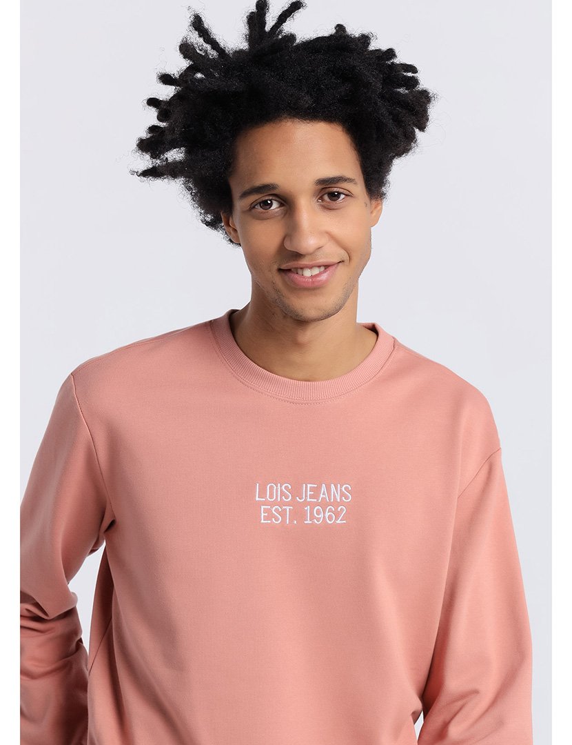 Sweatshirt Homem Rosa