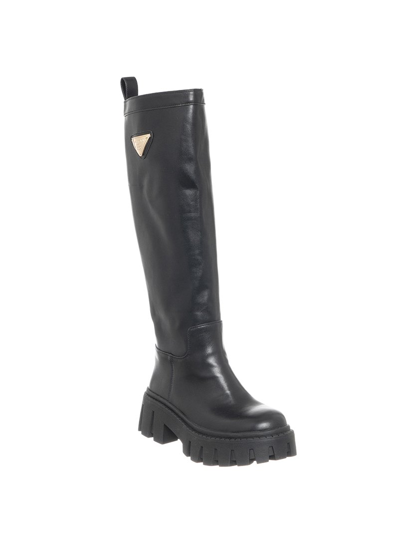 Botas Cano Alto Senhora Preto