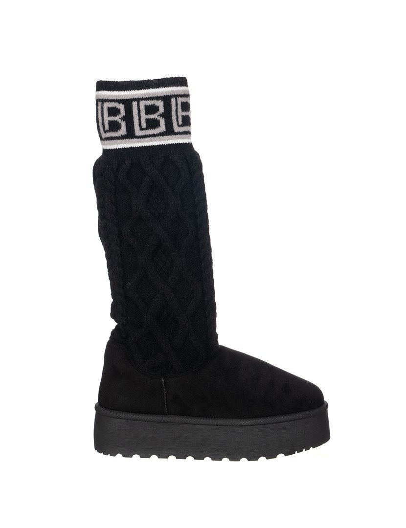 Botas Cano Alto Senhora Preto