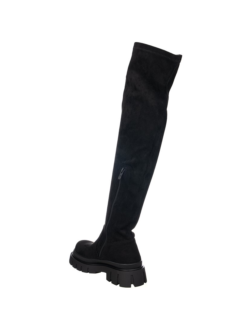Botas Cano Alto Senhora Preto