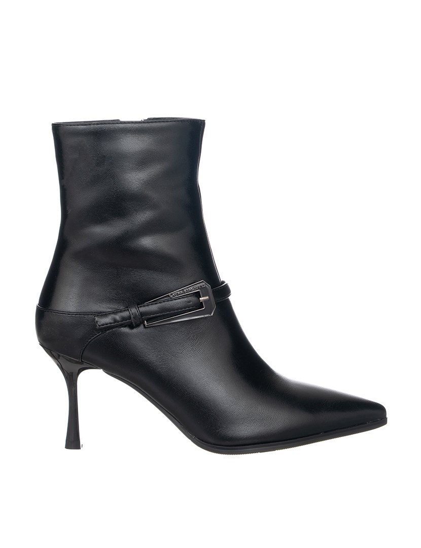 Botins com Salto Senhora Preto