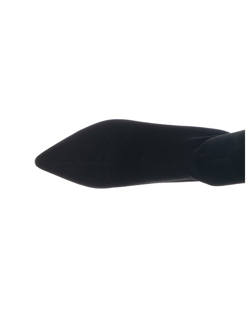 Botas Cano Alto com Salto Senhora Preto