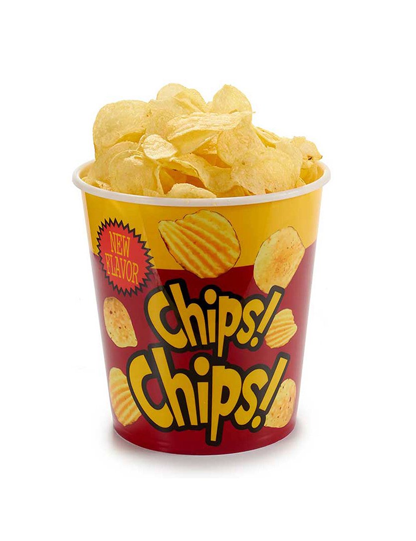 Balde de batata frita redondo médio coleção Leknes