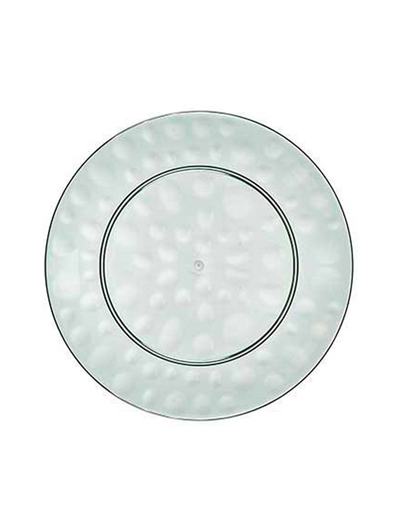 Prato de sobremesa com bolinhas 21.5 cm coleção Leknes