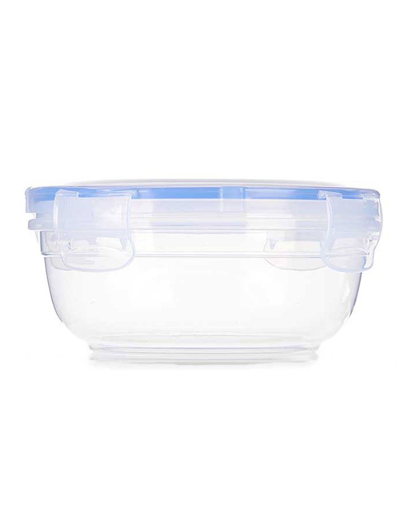 Conjunto de 6 caixas redondas de plástico 800ml coleção Leknes