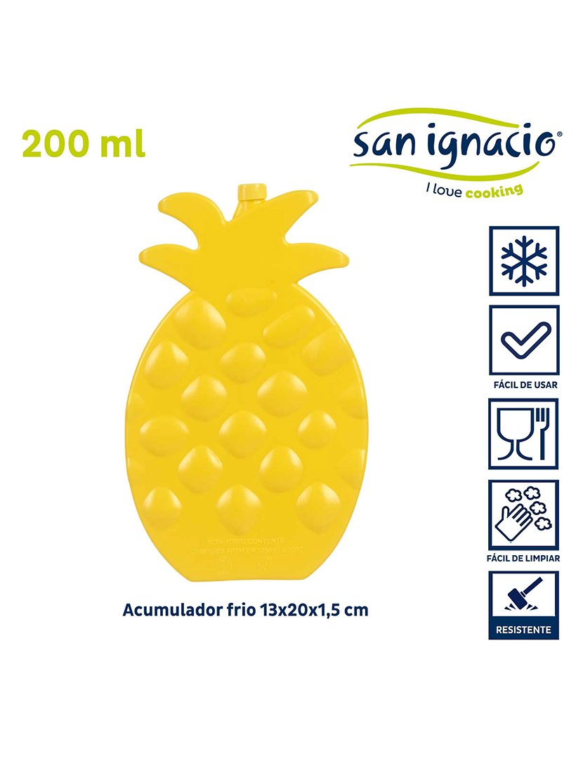 Bolsa de gelo em formato de abacaxi coleção Leknes