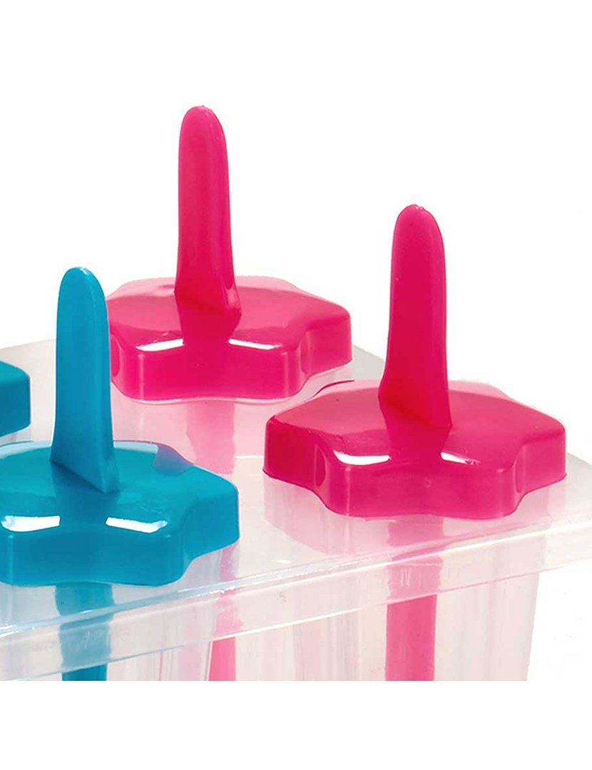 Formas para Gelados 6 em formato de flor coleção Leknes