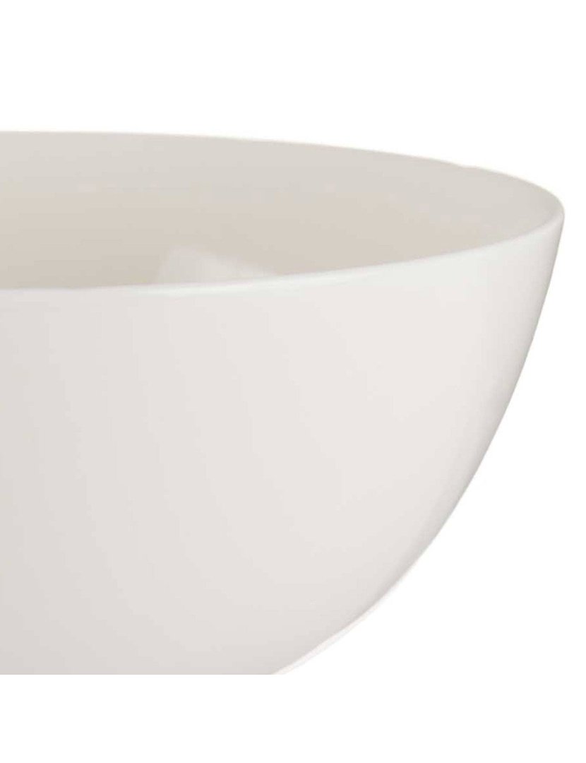 Conjunto de 6 tigelas porcelana branca coleção Vessia