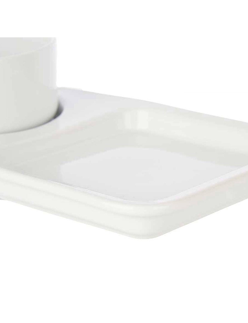 Conjunto de tigela e prato de porcelana coleção Vessia