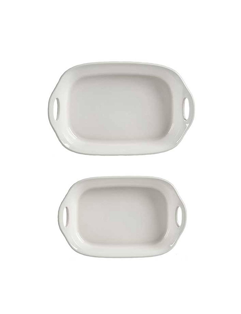 Conjunto de 2 bandejas retangulares coleção Vessia