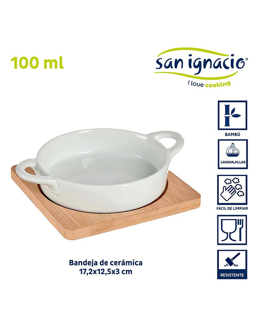 Bandeja redonda 12.5 cm coleção Vessia