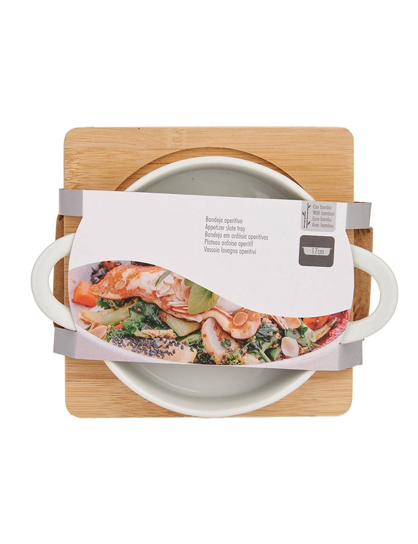 Bandeja redonda 12.5 cm coleção Vessia