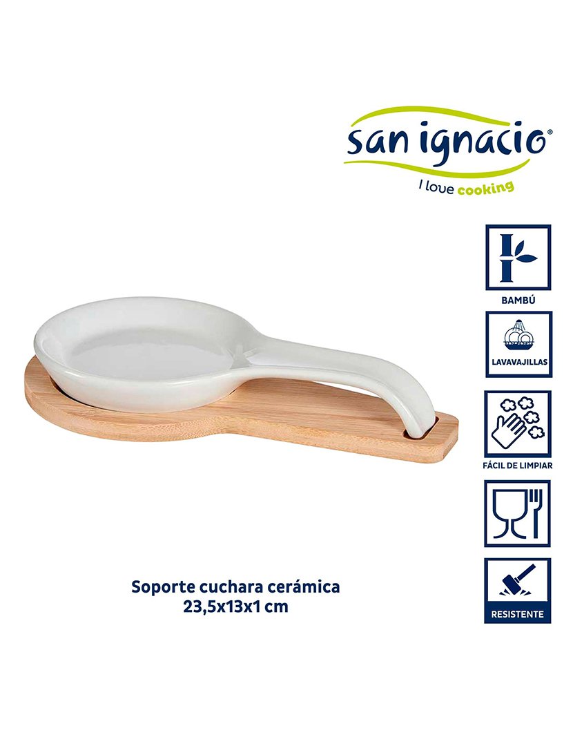 Descanso de colher de cerâmica coleção Vessia